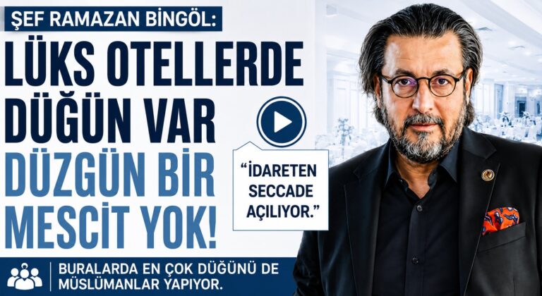 Lüks Otellerde Düğün Var, Düzgün Bir Mescit Yok