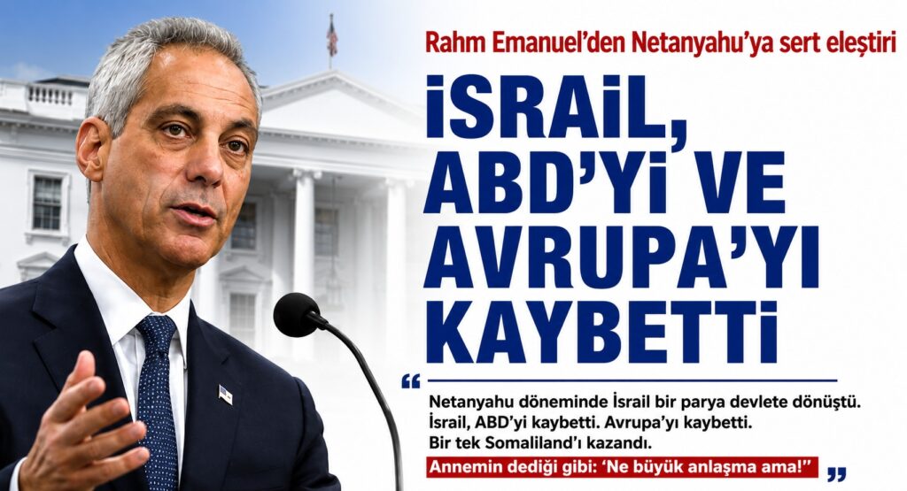 İsrail, ABD’yi ve Avrupa’yı kaybetti
