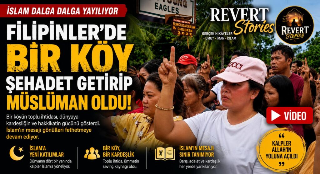 Bir Köy Toplu Halde Müslüman Oldu