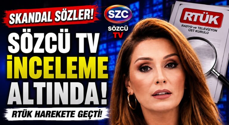 RTÜK’ten Sözcü TV’ye Şara İncelemesi