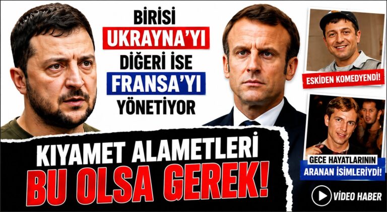 Zelensky ve Macron’un Geçmişi Tartışılıyor!
