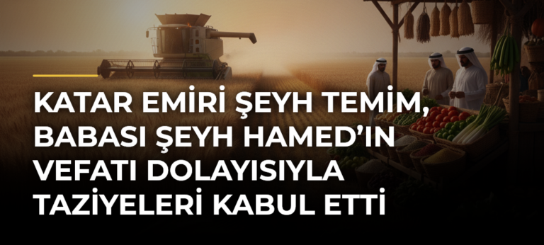 Katar Emiri Şeyh Temim, babası Şeyh Hamed’ın vefatı dolayısıyla taziyeleri kabul etti