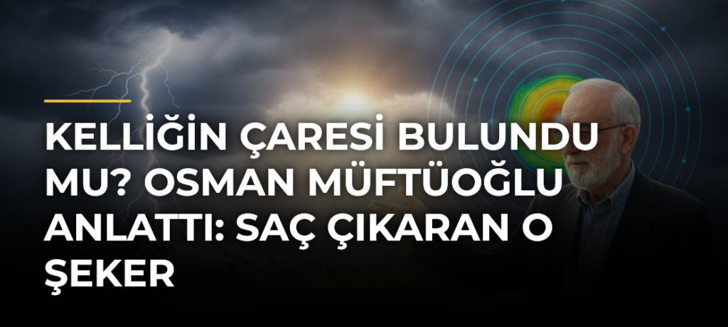 Kelliğin çaresi bulundu mu? Osman Müftüoğlu anlattı: Saç çıkaran o şeker