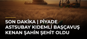 Son Dakika | Piyade Astsubay Kıdemli Başçavuş Kenan Şahin Şehit Oldu