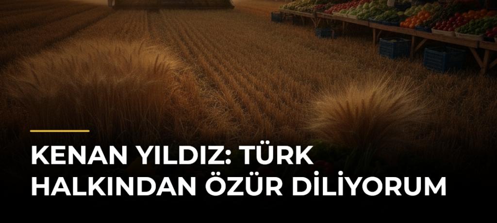 Kenan Yıldız: Türk halkından özür diliyorum
