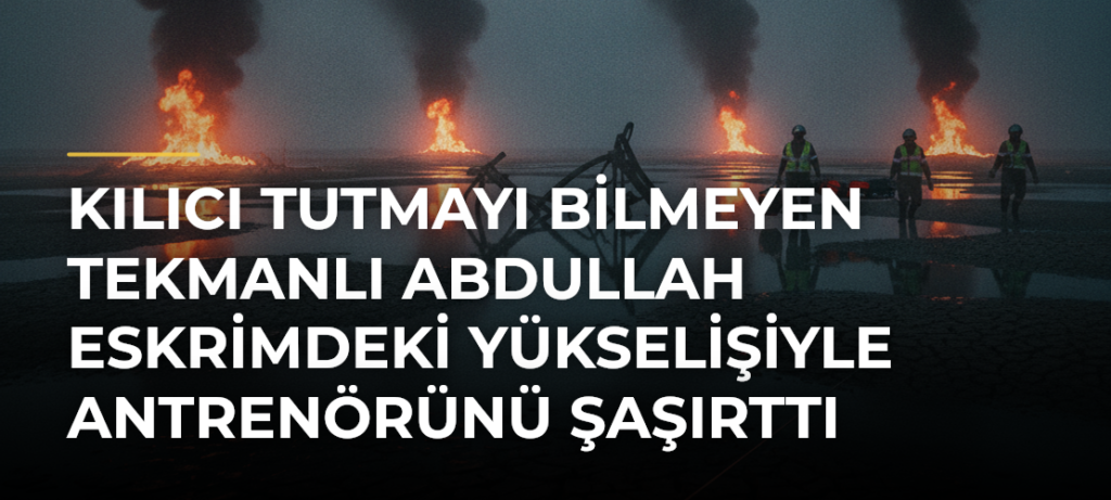 Kılıcı tutmayı bilmeyen Tekmanlı Abdullah eskrimdeki yükselişiyle antrenörünü şaşırttı