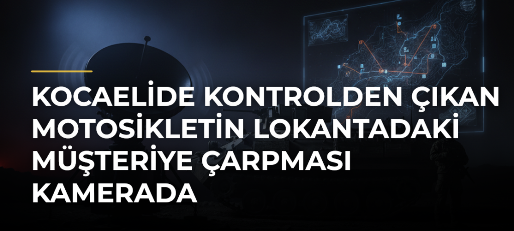 Kocaelide Kontrolden Çıkan Motosikletin Lokantadaki Müşteriye Çarpması Kamerada