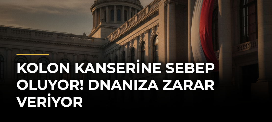 Kolon Kanserine Sebep Oluyor! DNAnıza Zarar Veriyor