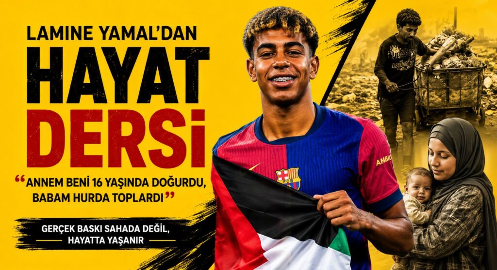 Dünyaca Ünlü Futbolcu Lamine Yamal’dan Hayat Dersi