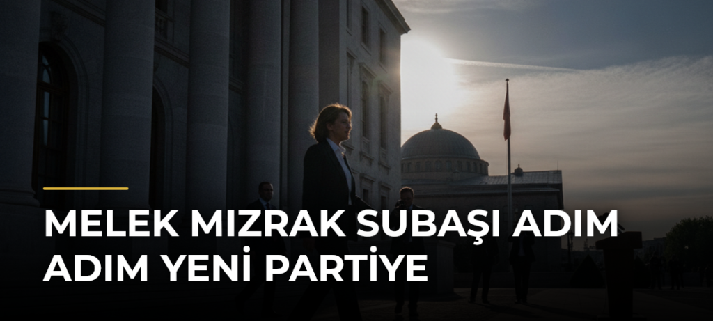 Melek Mızrak Subaşı adım adım Yeni Partiye