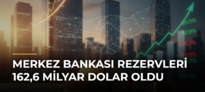 Merkez Bankası rezervleri 162,6 milyar dolar oldu