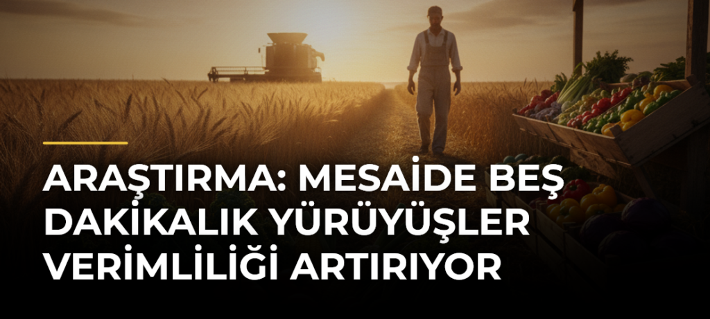 Araştırma: Mesaide Beş Dakikalık Yürüyüşler Verimliliği Artırıyor