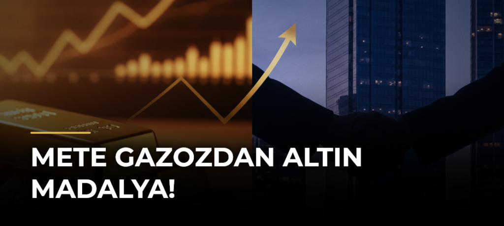 Mete Gazozdan Altın Madalya!