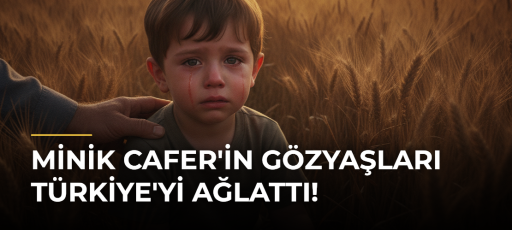 Minik Cafer’in Gözyaşları Türkiye’yi Ağlattı!