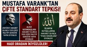 Mustafa Varank’tan Çifte Standart Tepkisi