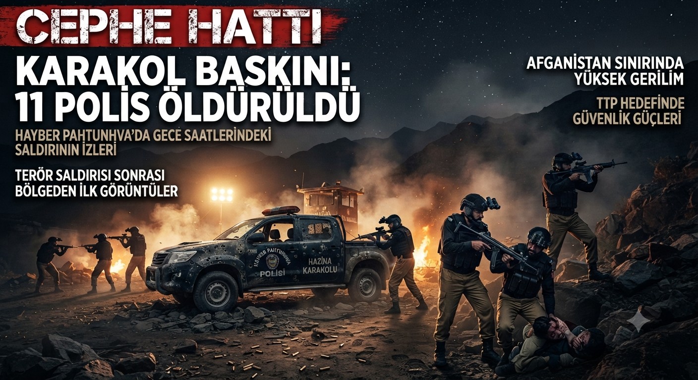 Pakistan’ın Kuzeybatısında Karakola Kanlı Saldırı
