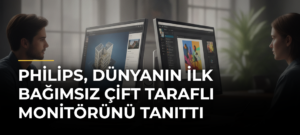 Philips, Dünyanın İlk Bağımsız Çift Taraflı Monitörünü Tanıttı