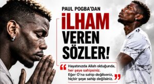 Yıldız Futbolcu Paul Pogba’dan Allah Vurgusu