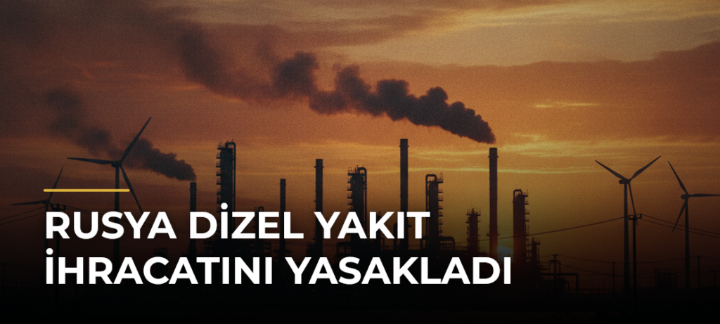 Rusya Dizel Yakıt İhracatını Yasakladı
