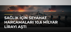 Sağlık için seyahat harcamaları 10,6 milyar lirayı aştı