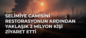 Selimiye Camisini restorasyonun ardından yaklaşık 2 milyon kişi ziyaret etti