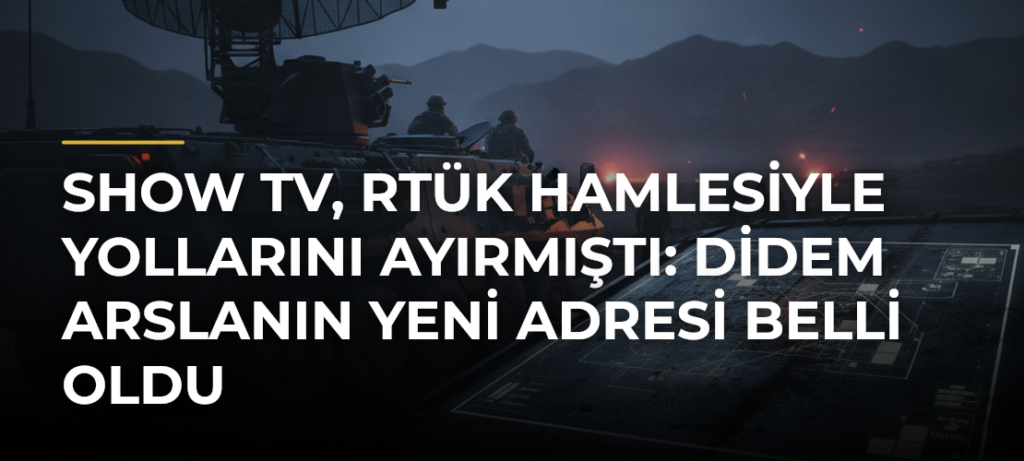 Show TV, RTÜK Hamlesiyle Yollarını Ayırmıştı: Didem Arslanın Yeni Adresi Belli Oldu