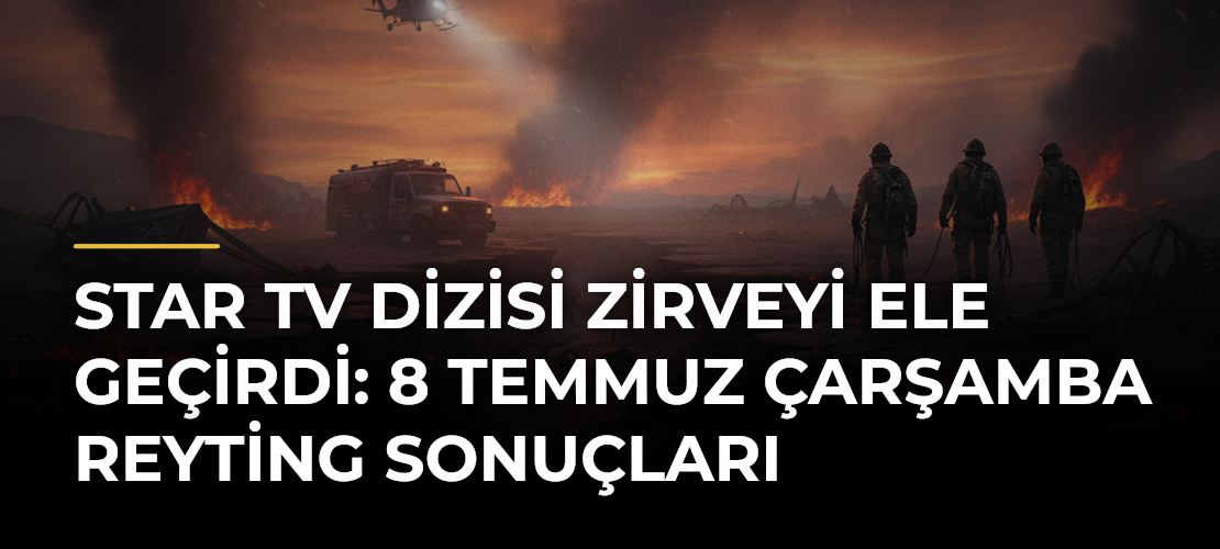 Star TV Dizisi Zirveyi Ele Geçirdi: 8 Temmuz Çarşamba Reyting Sonuçları
