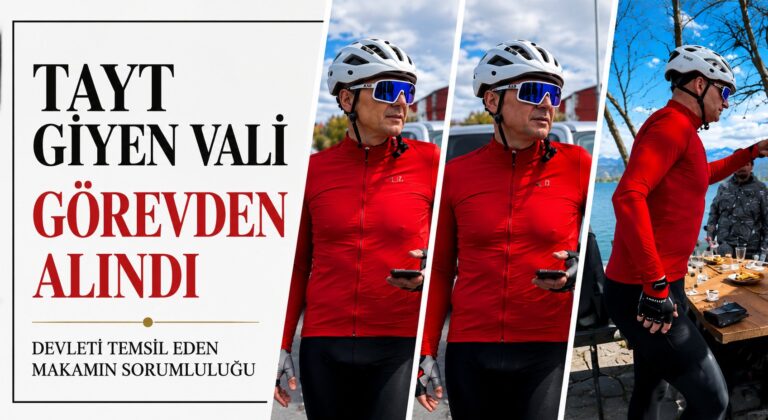 Tayt Giyen Vali Görevden Alındı
