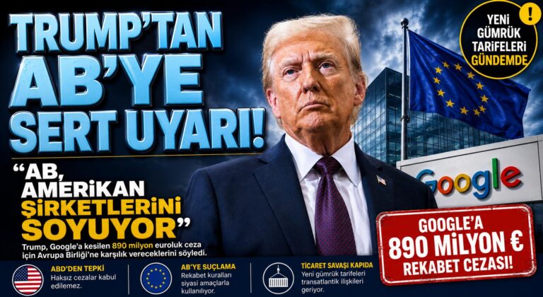 Trump, Avrupa Birliği Amerikan Şirketlerini Soyuyorlar