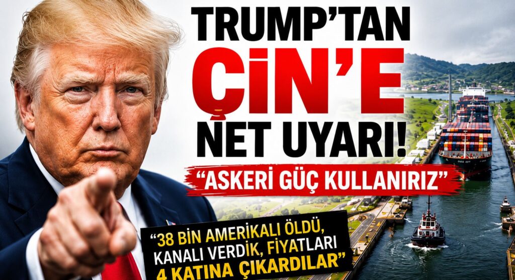 Trump: Çin’e Gerekirse Askeri Güç Kullanırız