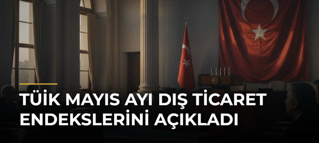 TÜİK Mayıs Ayı Dış Ticaret Endekslerini Açıkladı