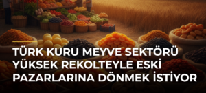 Türk Kuru Meyve Sektörü Yüksek Rekolteyle Eski Pazarlarına Dönmek İstiyor