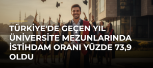 Türkiye’de Geçen Yıl Üniversite Mezunlarında İstihdam Oranı Yüzde 73,9 Oldu