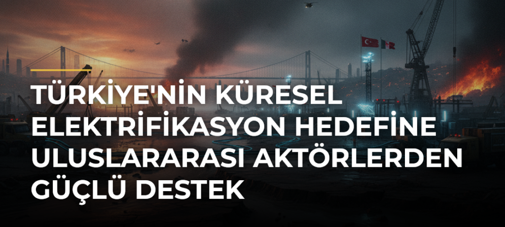 Türkiye’nin Küresel Elektrifikasyon Hedefine Uluslararası Aktörlerden Güçlü Destek