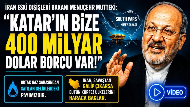 İran: Katar Bize 400 Milyar Dolar Borçlu