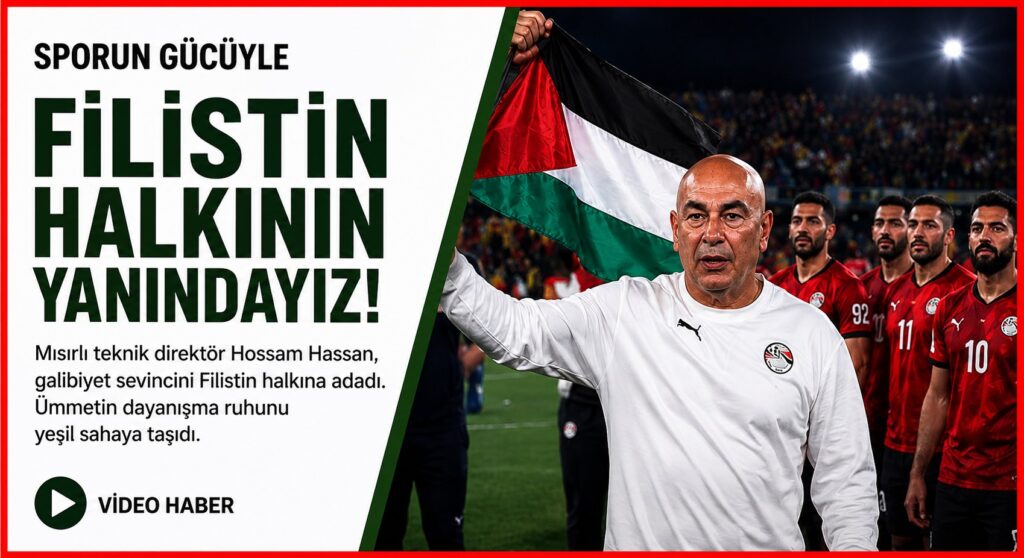 Hossam Hassan’dan, Filistin’e Anlamlı Destek!