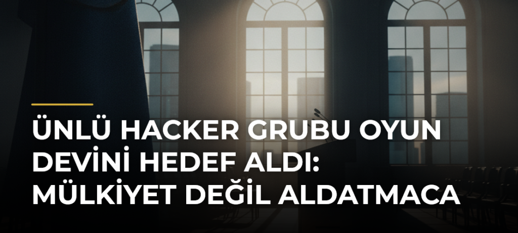 Ünlü hacker grubu oyun devini hedef aldı: Mülkiyet değil aldatmaca