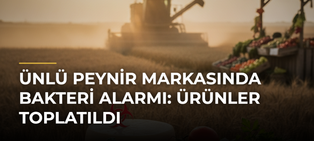 Ünlü peynir markasında bakteri alarmı: Ürünler toplatıldı