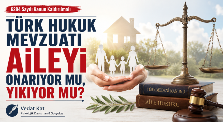 6284 SAYILI KANUN KALDIRILMALI: TÜRK HUKUK MEVZUATI AİLEYİ ONARIYOR MU, YIKIYOR MU?