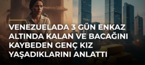 Venezuelada 3 Gün Enkaz Altında Kalan ve Bacağını Kaybeden Genç Kız Yaşadıklarını Anlattı