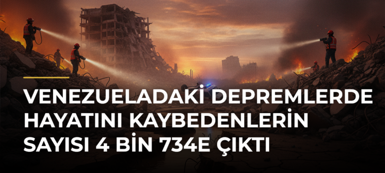 Venezueladaki depremlerde hayatını kaybedenlerin sayısı 4 bin 734e çıktı