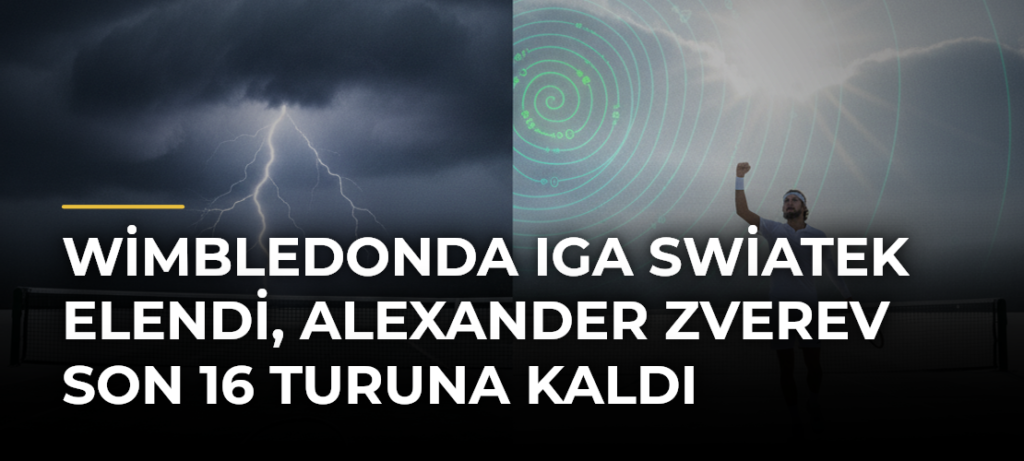 Wimbledonda Iga Swiatek Elendi, Alexander Zverev Son 16 Turuna Kaldı