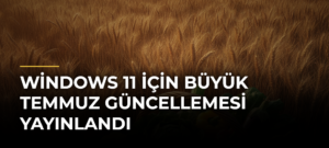 Windows 11 için büyük temmuz güncellemesi yayınlandı