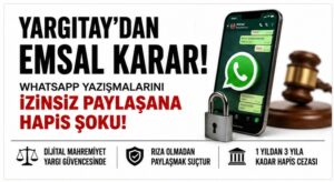 WhatsApp Yazışmalarını İzinsiz Paylaşana Hapis Yolu Göründü