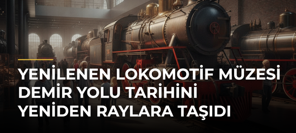 Yenilenen Lokomotif Müzesi Demir Yolu Tarihini Yeniden Raylara Taşıdı