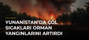 Yunanistan’da Çöl Sıcakları Orman Yangınlarını Artırdı