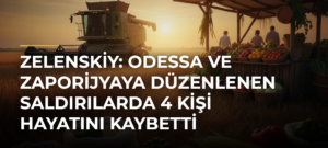 Zelenskiy: Odessa ve Zaporijyaya Düzenlenen Saldırılarda 4 Kişi Hayatını Kaybetti
