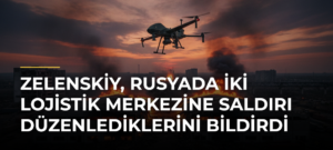 Zelenskiy, Rusyada İki Lojistik Merkezine Saldırı Düzenlediklerini Bildirdi