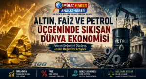 Altın, Faiz ve Petrol Üçgeninde Sıkışan Dünya Ekonomisi: Paranın Değeri mi Düşüyor?