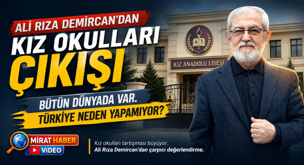 Ali Rıza Demircan Hocadan Kız Okulları Çıkışı